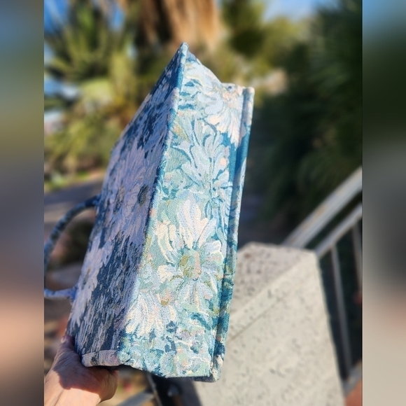 Christian Date  Patchwork Paitings‎ Art Satchel Handbag - Picture 11 of 12